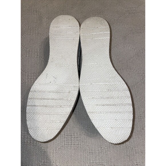 Pertini Women’s Casual Sneakers Size 35 U.S. 4 M White Silver Leather Athleisure - Picture 6 of 12